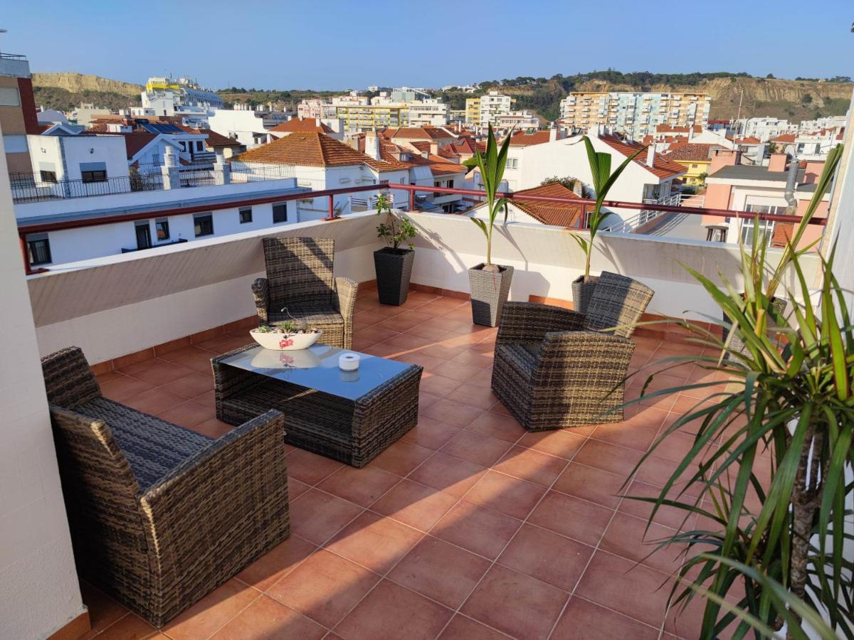 Amazing Terrace Costa Da Caparica Apartment Екстериор снимка
